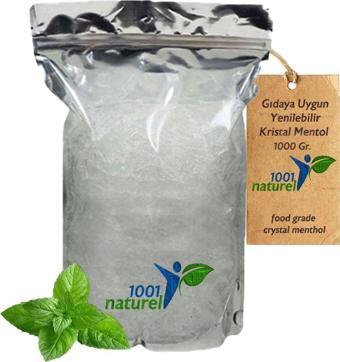 Kristal Mentol Gıdaya Uygun Yenilebilir Granul Crystal Menthol 1KG