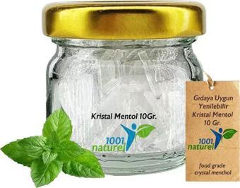 Kristal Mentol Gıdaya Uygun Yenilebilir Granul Crystal Menthol 10GR