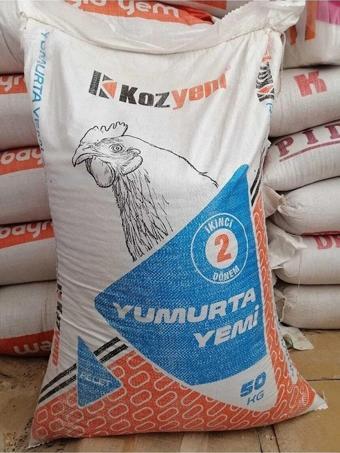 Koz Yem 50 Kg Gezen Tavuk Yumurta Yemi Pelet (Tüm Kanatlılar Için Uygundur)