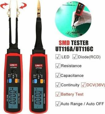 UNI-T SMD UT116C SMD KOMPONENT TEST CİHAZI