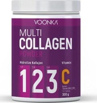 Voonka Multi Collagen Powder 300 Gr