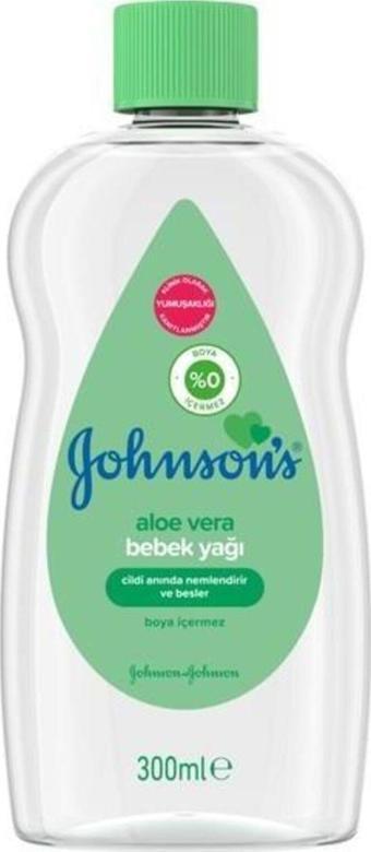 Johnson'S Johnsons Aloe Vera Özlü Bebek Yağı 300 Ml