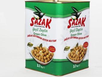 Sazak Zeytin Zeytinyağı Kırma Zeytin 3,7 Kg