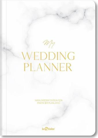 LeColor Düğün Planlayıcısı Set Wedding Planner Kit