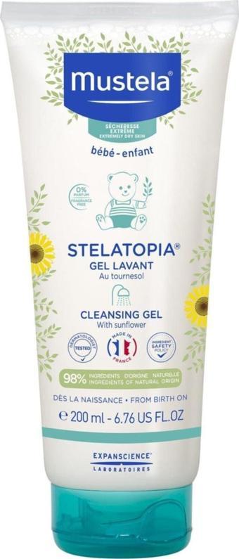 Mustela Stelatopia Cleansing Gel 200 ml