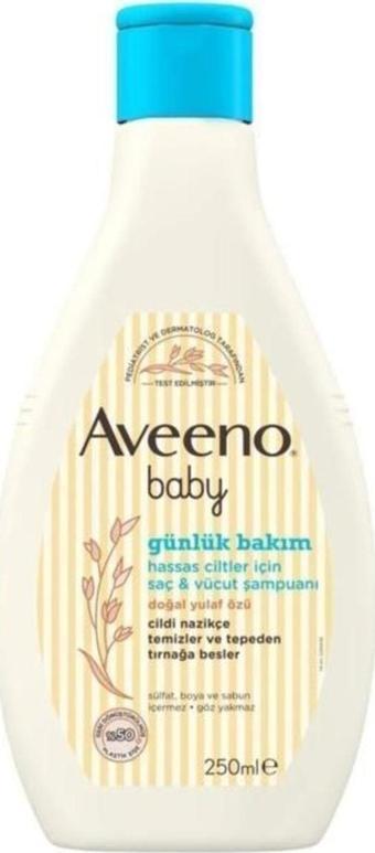 Aveeno Baby Günlük Bakım Saç Ve Vücut Şampuanı 250 Ml