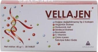 Angelini Vellajen Tip 2 Kollajen 30 Tablet