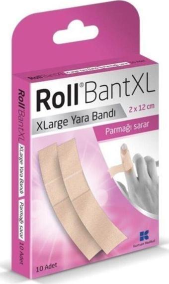 Roll Bant Xl Ekstra Uzun Parmak Yara Bandı 2X12Cm 1Adet