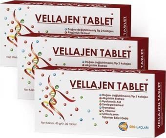 Angelini Vellajen 30 Tablet | 3 Adet