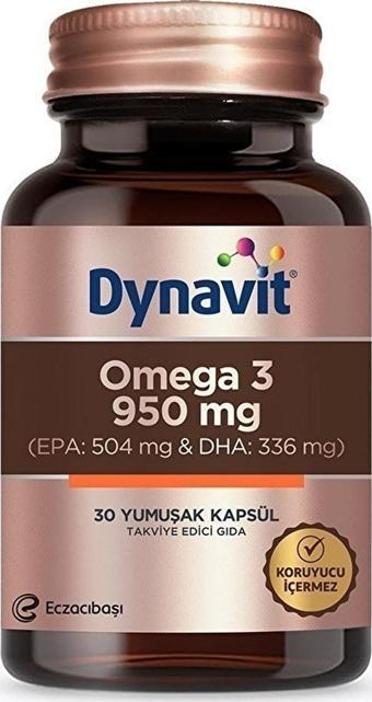 Dynavit Omegra3 950 Mgr 30 Yum.Kapsül