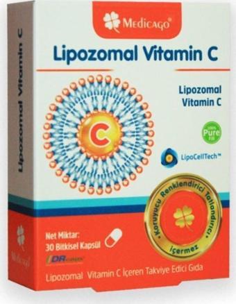 Medicago Lipozomal Vitamin C 30 Bitkisel Kapsül