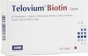 Assos Telovium Biotin 30 Tablet