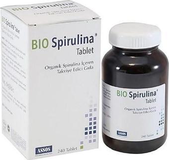 Assos Bio Spirulina Takviyesi 240 Tablet