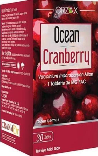 Ocean Cranberry 30 Tablet