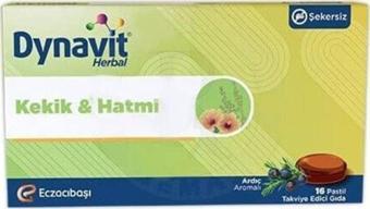 Dynavit Herbal Kekik Hatmi 16 Pastil