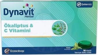 Dynavit Herbal Okaliptus - C Vitamini 16 Pastil