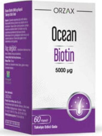 Ocean Biotin 5000 Mcgr 60 Kapsül