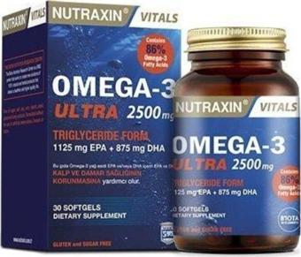 Nutraxin Ultra Omegra 3 2500 Mgr 30 Softej