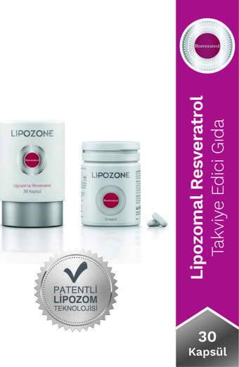 Lipozone Lipozomal Resveratrol 240 Mg 30 Kapsül