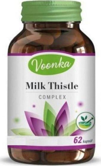 Voonka Milk Thistle Complex 62 Kapsül