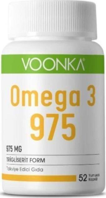 Voonka Omega 3 975 Mg 52 Kapsül