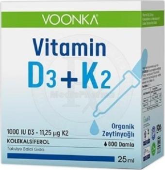 Voonka Vitamin D3+K2