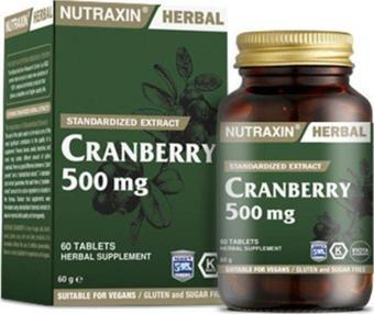 Nutraxin Cranberry 500 Mgr 60 Tablet