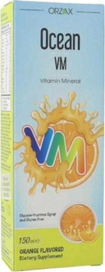 Ocean Vm Portakal Aromalı Şurup 150 ml