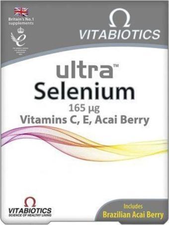 Vitabiotics Ultra Selenium 165Mcg 30 Tablet