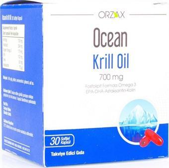 Ocean Krill Oil 700 Mg 30 Kapsül