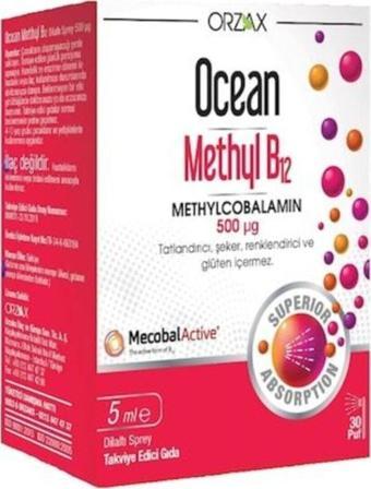 Ocean Methyl B12 Sprey 500 Mcgr 5 ml