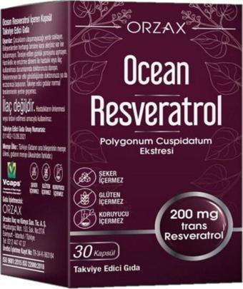 Ocean Resveratrol 200 Mg 30 Kapsül