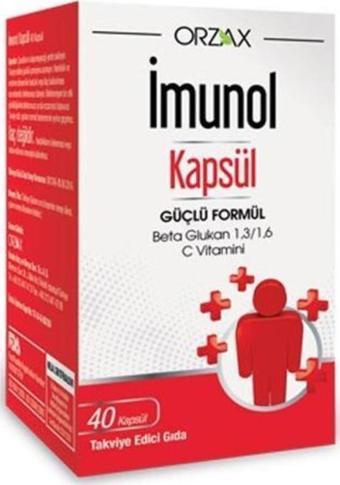 Imunol grüçlü Formül 40 Kapsül