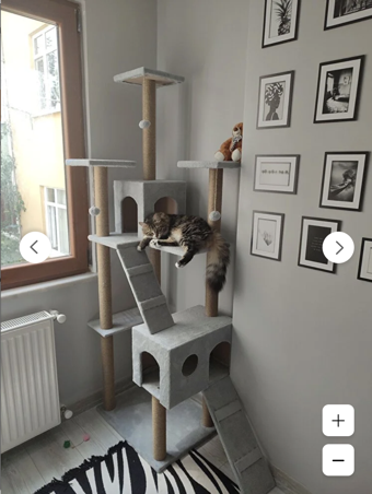 Nursoft Cat City-1 Kedi Tırmalama Evi