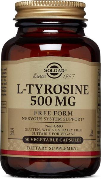Solgar L-Tyrosine 500Mg 50 Kapsül
