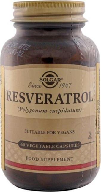 Solgar Resveratrol 200Mg 60 Kapsül