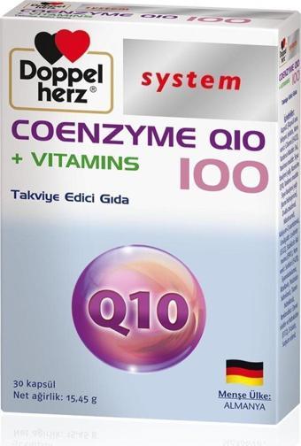 Doppelherz Koenzim Q10 + Vitamins 100 Mg 30 Kapsül