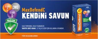 Edis Pharma Maxdefend C Vitamin C, Vitamin D Ve Çinko 30 Saşe