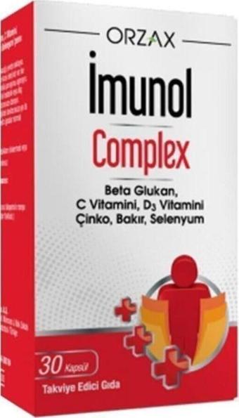 Imunol Complex Beta Glukan 30 Kapsül