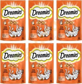 Dreamies Tavuklu Kedi Ödülü 60 Gr X 6 Adet