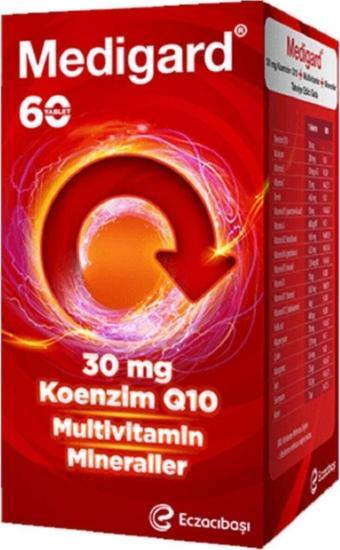 Medigard Vitamin Mineral Kompleks Coq10 60 Tablet 8699586012273