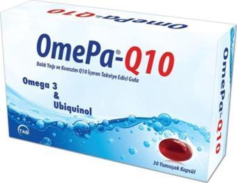 Omepa Q10 Omega3 Ubiquinol 30 Kapsül