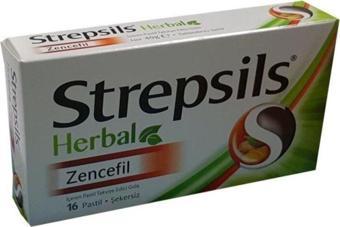 Strepsils Herbal Zencefil 16 Pastil