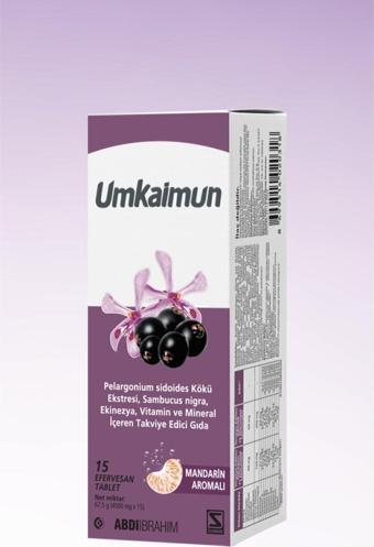 Umkaimun Abdı Ibrahım Umkaımun 15 Efervesan Tablet