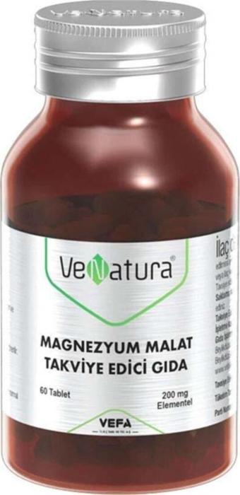 Venatura Magnezyum Malat 60 Tablet