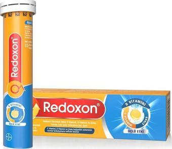 Redoxon Üçlü Etki C Vitamini D Vitamini Çinko Efervesan 15 Tablet