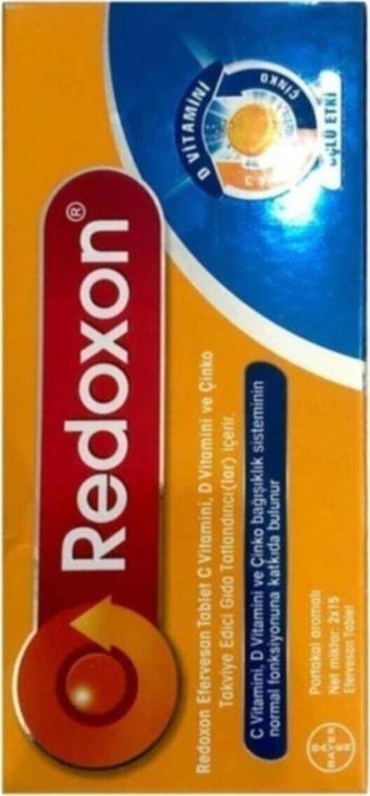 Redoxon Üçlü Etki C Vitamini D Vitamini Çinko Efervesan 30 Tablet