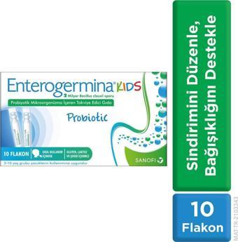 Enterogermina Kids 10 Flakon 2 Milyar Bacillus Clausii Sporu Içeren Probiyotik