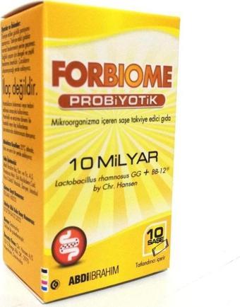 Forbiome Probiyotik 10 Saşe