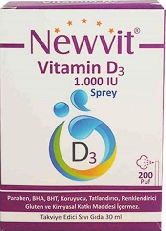 Rcfarma Newvit Vitamin D3 1000 Iu 30 ml